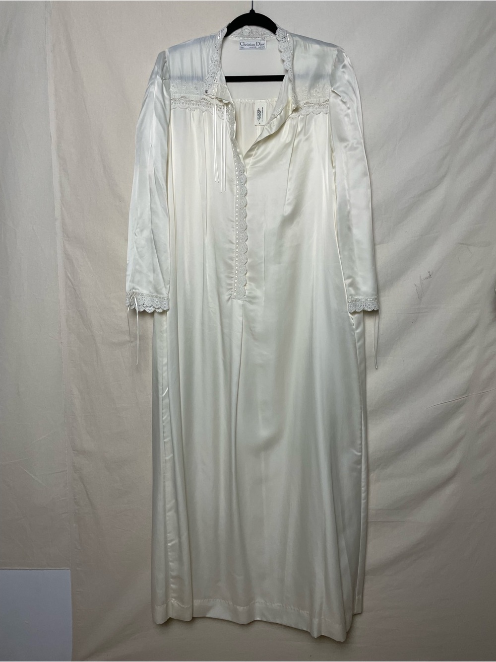 Christian Dior Vintage Satin Nightgown